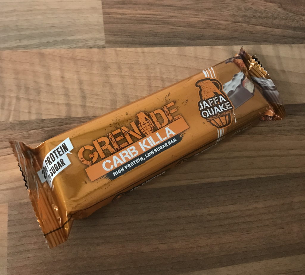 Grenade Jaffa Quake Bar